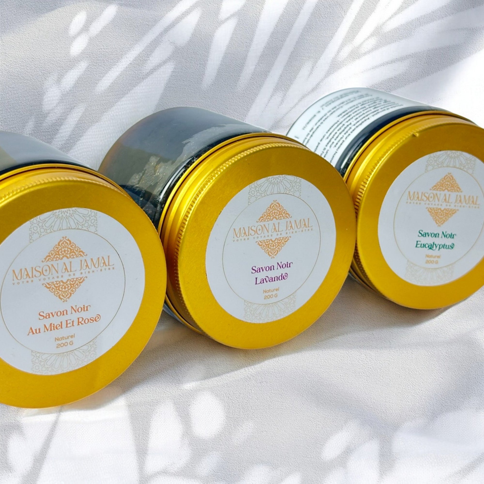 Trio de Savons Noirs Maison Al Jamal