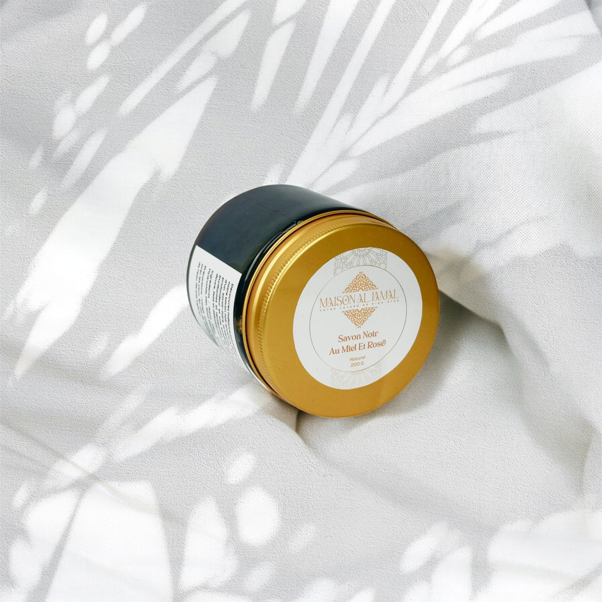 Savon Noir au Miel et Rose