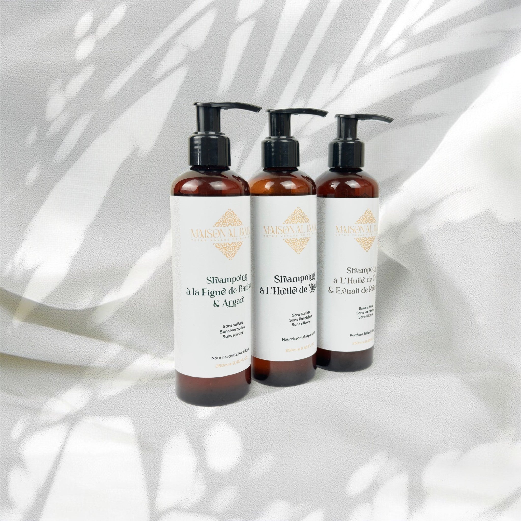 Trio de Shampoings Maison Al Jamal
